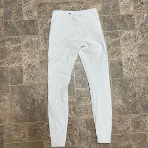 White Lululemon Leggings size 6